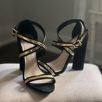 Charlotte Russe  Heels Black Strappy Photo 0