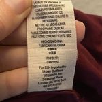 Free People Women's Red Slouchy Dolman Corduroy Moto Jacket Size M Photo 5