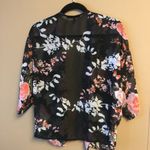 Black Floral Kimono Size XXS Photo 1
