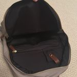 Mark & Graham Commuter Backpack, Grey and Brown Leather Gray Photo 5