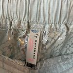 Free People NWOT Movement Shape Shifter Metallic Blue Shorts Medium Photo 5