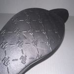 Ralph Lauren Lauren  Jalen Wedge Flip Flop Womens 10B Sandals Black White Stripe Photo 10