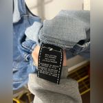 7 For All Mankind  Front Zip Denim Mini Dress Photo 5