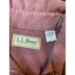 L.L.Bean Vtg  Corduroy Shirt Dress Sz 10 Button Pockets Belt Cottage Peasant Retro Photo 3