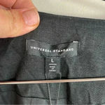 Universal Standard  Black Linen Blend‎ Atlas Blazer Photo 6