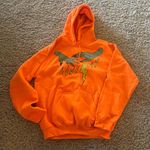 Lonely Ghost Orange Hoodie Photo 0
