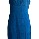 B Darlin B. Darlin 7/8 Juniors Blue Bodycon Bandage Beaded Neckline Dress Cocktail Prom Photo 0