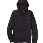 Burton  Women Oak Full Zip French Terry Fleece Hoodie Sweatshirt Gray Size Medium Photo 0