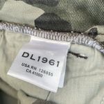 DL1961  Premium Denim Camile Belted Paper Bag Shorts Camo Women's Camo Size 26 Photo 7