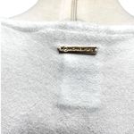 Michael Kors Women’s White Terrycloth CoverUp Tunic Top V-Neck Shirt Size XS NWT Photo 4