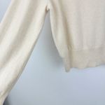 J.Crew  Cashmere Shrunken Turtleneck Sweater Classic Cream Ivory Womens XL Photo 9