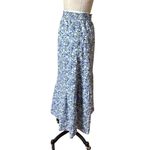 Paul & Joe x Uniqlo Maxi Floral Boho Skirt Size XL Blue Photo 2