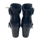 All Saints Boots Womens 36 Black Leather Heeled Harness Grunge Witchy Whimsigoth Photo 7