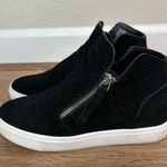 Steve Madden Women's Caliber High Top Suede Black Sneakers, Size 7 Photo 3