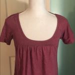 American Rag  EUC babydoll scoop neck tee Photo 1