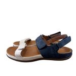 Strive Kona Orthopedic White & Blue Sandals 8 Photo 2
