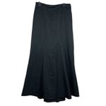 Ann Taylor Black Maxi Skirt Womens 10 Ruffle Mermaid Witchy NEW NWT Photo 0