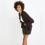 Madewell  Grunge‎ Plaid Flannel Long Sleeves Button Up Shirt Size M Cabincore Photo 8