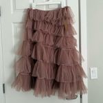 Few Moda o.p.t Ricci Tiered Tulle Midi Skirt Photo 3