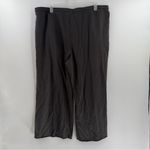 Barefoot Dreams  Malibu Collection Dark Gray Wide Leg Lounge Pants plus size 2X Photo 3