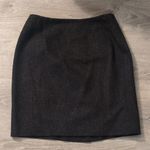 KGR Coal Merino Wool Pencil Skirt Size 8 Gray Photo 0
