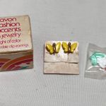 Vintage Avon Gold Butterfly Clip Earrings Photo 0