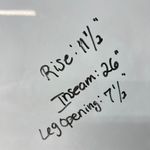 PacSun High Rise 90s Grunge Retro Women's Denim Cotton Raw Hem Cargo Pants Sz M Photo 11