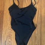 ANDIE The Cheeky Amalfi One Piece Swimsuit Black size Small NWT Photo 2