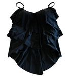 Magicsuit Women's Rita Tiered Ruffle Tankini Top Black Size 16 Photo 4