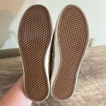 Vans  Beige Canvas Sneakers Shoes Women’s Size 7 Lace Up Neutral Comfort Casual Photo 7
