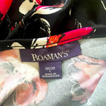 Roaman’s Black Floral Dress Size 18/20‎ Photo 3