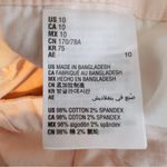 Maison Jules  Size 10 Very Light Pink Essential Mid Rise Fitted Hip Casual Pant Photo 6