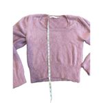 ASTR The Label Square Neck Sweater XL Soft Pink Photo 4