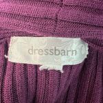 Dressbarn Cardigan Women 3X Open Front Short Sleeve Soft Stretch Workwear Casual Purple Photo 1