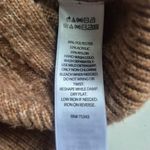 Cupcakes and Cashmere Brown V-Neck Cable Knit Sweater Vest Twee Preppy Size 3x Photo 3