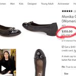 AGL Patent CapToe Ballet Flats Black Size 9 Photo 8