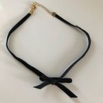 Forever 21 Black Bow Choker Photo 0