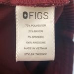 FIGS  Yola Skinny Scrub Women’s Size XXS/P Wine Color Pants Photo 10