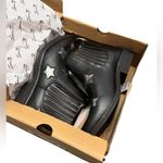 SEVEN 7 Rockstar Faux Leather Booties 10 Black $69 Retail NEW Photo 1