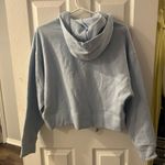 Old Navy light blue cropped hoodie Photo 4