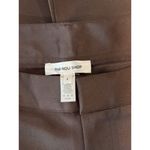 The Noli Shop Womens Pants Brown Milan Satin Cargo Relaxed Full Length Trouser 8 Photo 3