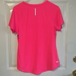 Danskin Small Womens Pink Short Sleeve‎ Tshirt Scoop Neck Soft Athletic Workout Photo 3