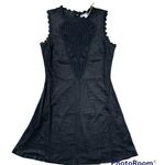 Moral Fiber NWT  Black Velvet Dress size Large Photo 0