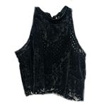 Free People  Womens Walk This Way Halter Top Lace Shirt XS Photo 1