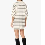 Max Studios Stripe Johnny Collar Sweater Dress A51 Brown Photo 7