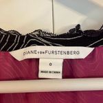 Diane Von Furstenberg Diane Von Furstenburg 100% silk wood grain print pink blouse 0 Photo 3