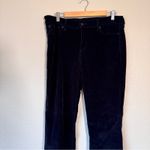 NYDJ  Black Corduroy Bootcut Jeans Pants Womens 12 Classic Fall Casual Photo 8