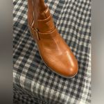 Wild Diva Mid Calf Cognac Boots Photo 15