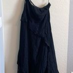 Anthropologie  One Shoulder Asymmetrical Lace Midi Dress Photo 0