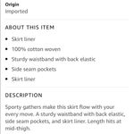 KAVU  Cedar Blue Aztec Skirt Size Small Photo 8